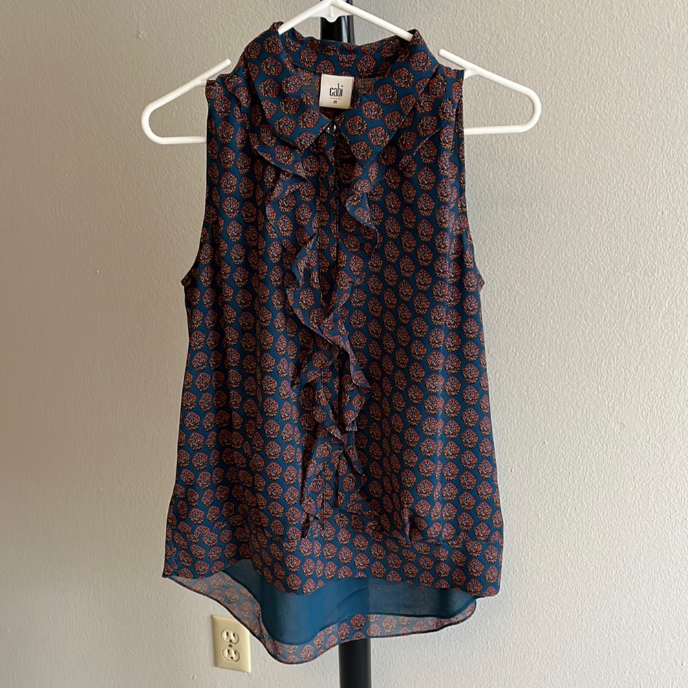 Cabi sleeveless blouse